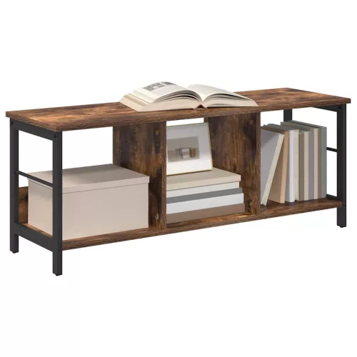  Könyvespolc Füstölt tölgy 102 x 32 x 40,5 cm Faanyag