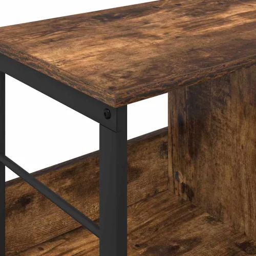  Könyvespolc Füstölt tölgy 102 x 32 x 40,5 cm Faanyag