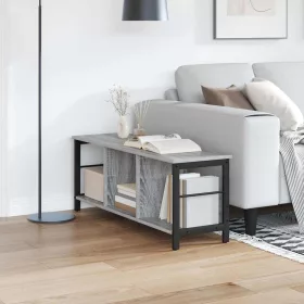  Könyvespolc Szürke Sonoma 102 x 32 x 40,5 cm Faanyag