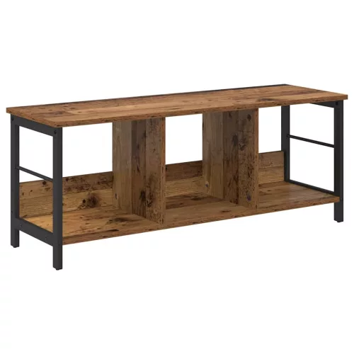  Könyvespolc Öreg fa 102 x 32 x 40,5 cm Faanyag