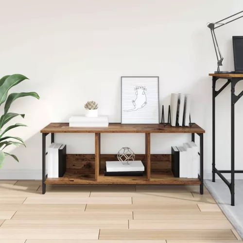  Könyvespolc Öreg fa 102 x 32 x 40,5 cm Faanyag