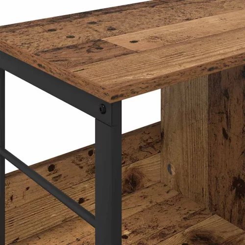  Könyvespolc Öreg fa 102 x 32 x 40,5 cm Faanyag