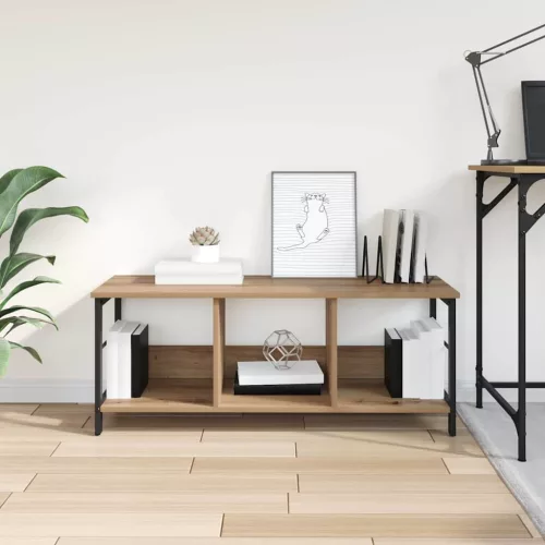  Könyvespolc Artisan tölgy 102 x 32 x 40,5 cm Faanyag