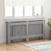  Radiátor fedezék Szürke Sonoma 172 x 19 x 81,5 cm Faanyag