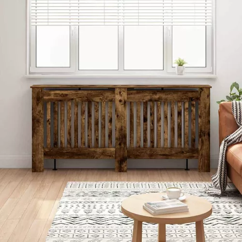  Radiátor fedezék Füstölt tölgy 172 x 19 x 81,5 cm Faanyag