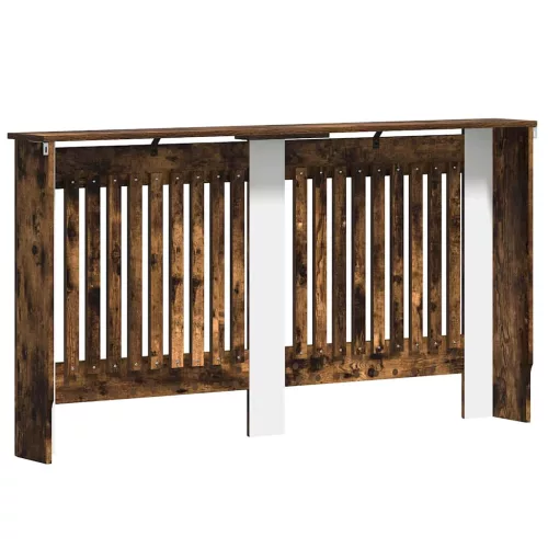  Radiátor fedezék Füstölt tölgy 152 x 19 x 81,5 cm Faanyag