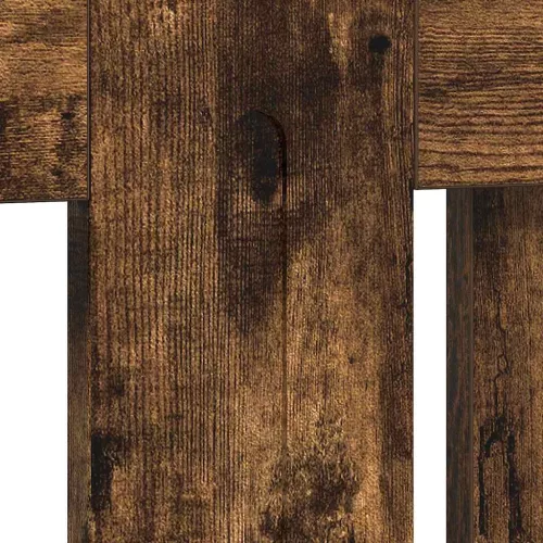  Radiátor fedezék Füstölt tölgy 152 x 19 x 81,5 cm Faanyag