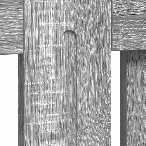  Radiátor fedezék Szürke Sonoma 78 x 19 x 81,5 cm Faanyag