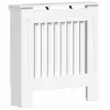  Radiátor fedezék Magas Fényű Fehér 78 x 19 x 81,5 cm Faanyag