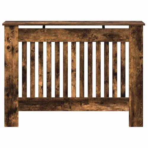  Radiátor fedezék Füstölt tölgy 112 x 19 x 81,5 cm Faanyag