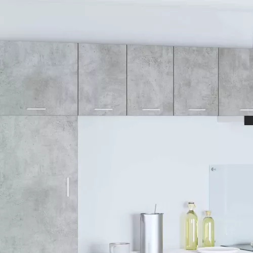  Függő szekrény Riga 2 pcs Beton szürke és fehér 30 x 31 x 40 cm