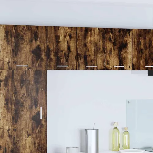  Függő szekrény Riga Füstölt tölgy és fehér 30 x 31 x 40 cm