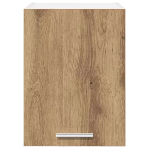  Függő szekrény polcokkal Riga 2 pcs Artisan tölgy és fehér