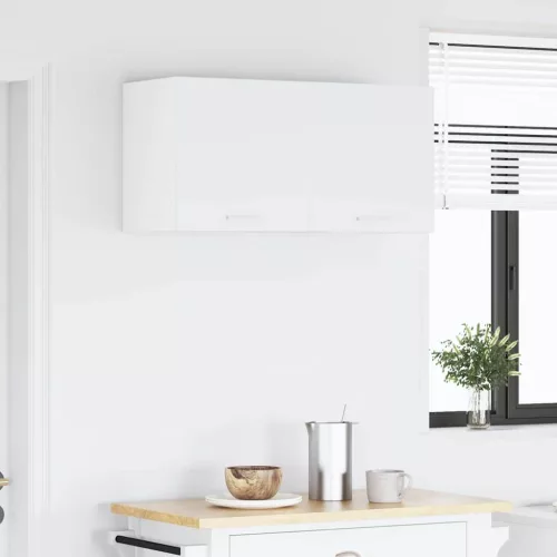  Függő szekrény ajtóval Riga 2 pcs Fehér 40 x 31 x 40 cm Faanyag