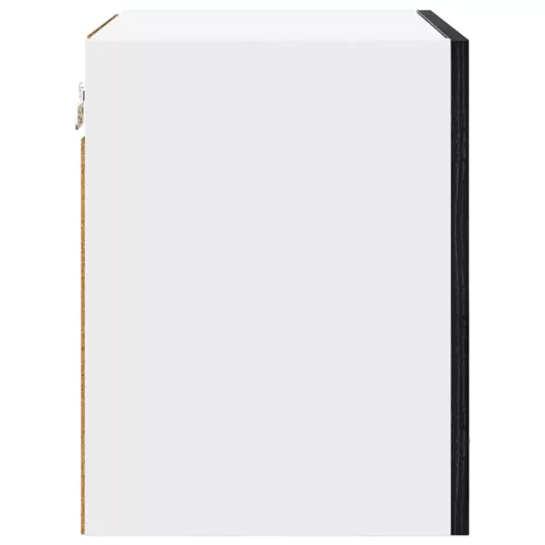  Függő szekrény Riga Fekete tölgy és fehér 40 x 31 x 40 cm