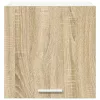  Függő szekrény Riga 2 pcs Sonoma tölgy és fehér 40 x 31 x 40 cm