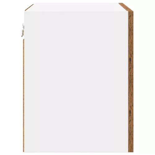  Függő szekrény Riga 2 pcs Régi fa és fehér 40 x 31 x 40 cm