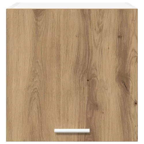  Függő szekrény polcokkal Riga 2 pcs Artisan tölgy és fehér