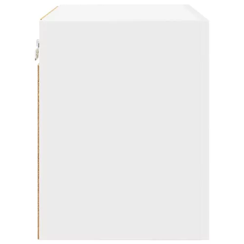  Függő szekrény ajtóval Riga 2 pcs Fehér 50 x 31 x 40 cm Faanyag