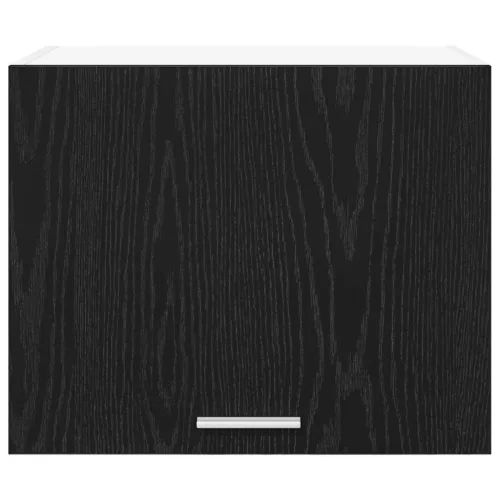  Függő szekrény Riga 2 pcs Fekete tölgy és fehér 50 x 31 x 40 cm