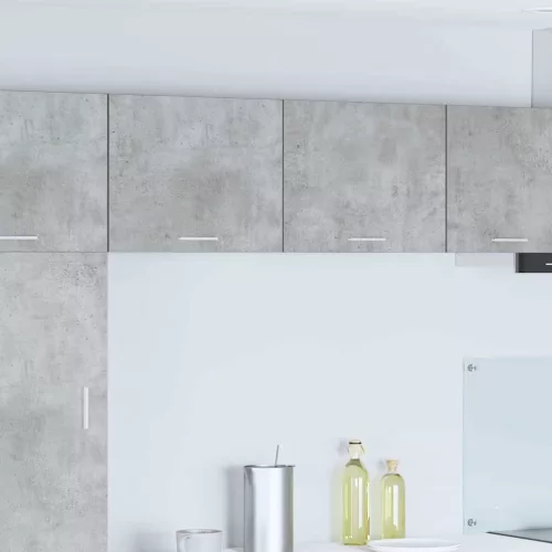  Függő szekrény Riga 2 pcs Beton szürke és fehér 50 x 31 x 40 cm