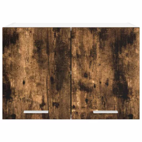  Függő szekrény Riga Füstölt tölgy és fehér 60 x 31 x 40 cm