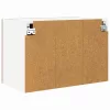  Függő szekrény polcokkal Riga 2 pcs Artisan tölgy és fehér