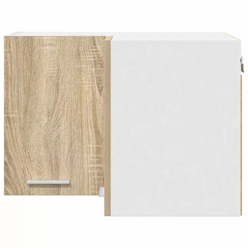  Függő szekrény Riga Sonoma tölgy és fehér 57 x 57 x 40 cm