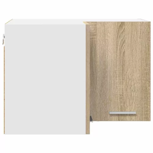  Függő szekrény Riga Sonoma tölgy és fehér 57 x 57 x 40 cm