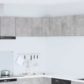    Függő szekrény Riga Beton szürke és fehér 57 x 57 x 40 cm