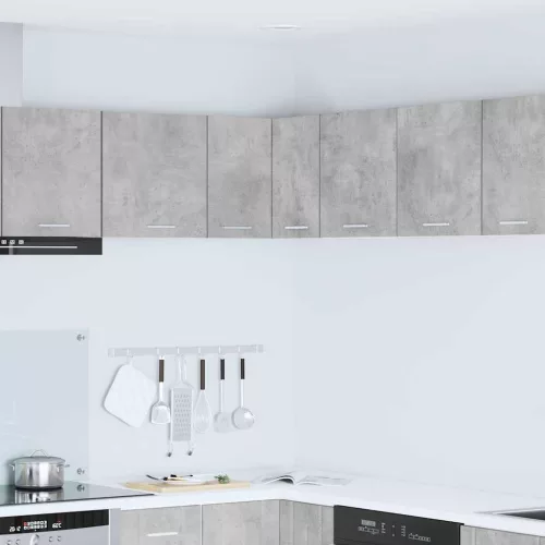  Függő szekrény Riga Beton szürke és fehér 57 x 57 x 40 cm