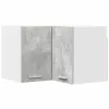  Függő szekrény Riga Beton szürke és fehér 57 x 57 x 40 cm