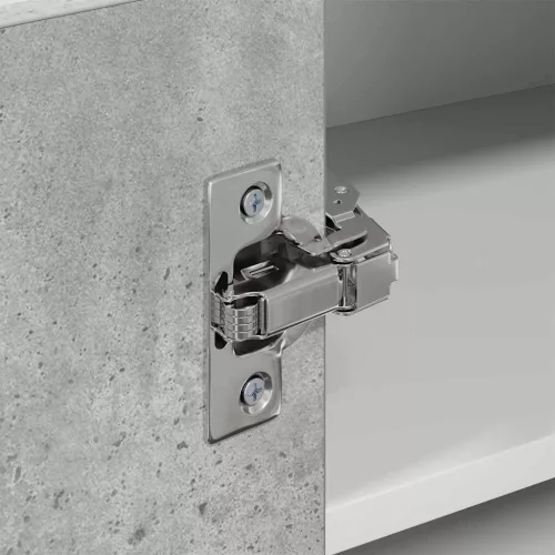  Függő szekrény Riga Beton szürke és fehér 57 x 57 x 40 cm