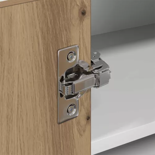  Függő szekrény Riga Artisan tölgy és fehér 57 x 57 x 40 cm