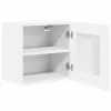  Függő szekrény ajtóval Riga 2 pcs Fehér 40 x 31 x 40 cm Faanyag