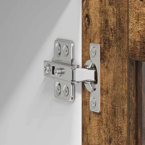  Függő szekrény Riga 2 pcs Füstölt tölgy 40 x 31 x 40 cm Faanyag