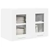  Függő szekrény ajtóval Riga 2 pcs Fehér 60 x 31 x 40 cm Faanyag