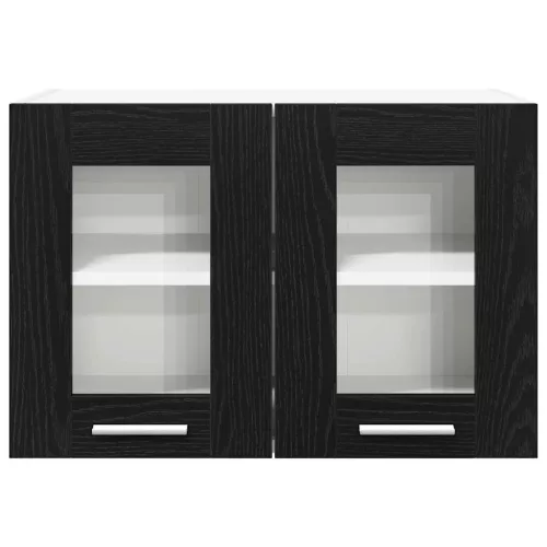  Függő szekrény Riga 2 pcs Fekete tölgy 60 x 31 x 40 cm Faanyag