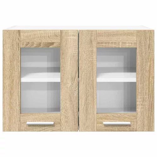  Függő szekrény Riga 2 pcs Sonoma tölgy 60 x 31 x 40 cm Faanyag