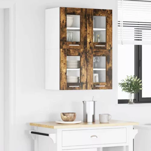  Függő szekrény Riga Füstölt tölgy 60 x 31 x 40 cm Faanyag