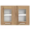  Függő szekrény Riga 2 pcs Artisan tölgy 60 x 31 x 40 cm Faanyag