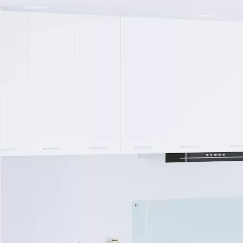  Függő szekrény ajtóval Riga 2 pcs Fehér 30 x 31 x 80 cm Faanyag