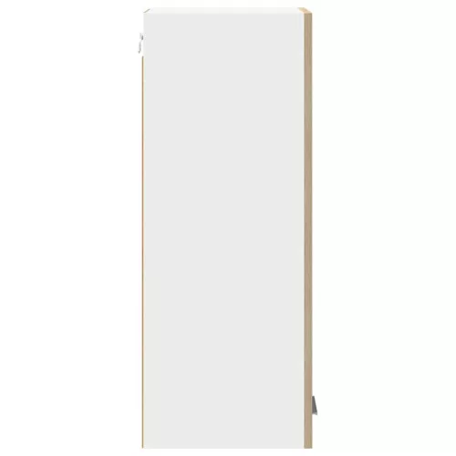  Függő szekrény Riga 2 pcs Sonoma tölgy és fehér 30 x 31 x 80 cm