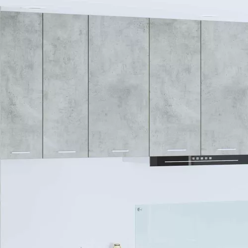  Függő szekrény Riga Beton szürke és fehér 40 x 31 x 80 cm