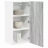  Függő szekrény Riga Szürke Sonoma és fehér 40 x 31 x 80 cm