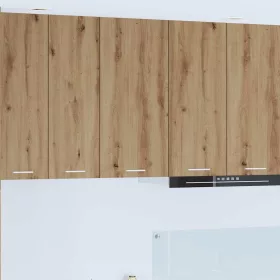    Függő szekrény Riga Artisan tölgy és fehér 40 x 31 x 80 cm