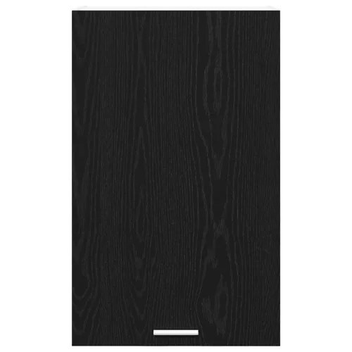  Függő szekrény Riga Fekete tölgy és fehér 50 x 31 x 80 cm