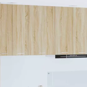    Függő szekrény Riga Sonoma tölgy és fehér 50 x 31 x 80 cm