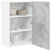  Függő szekrény Riga Beton szürke és fehér 50 x 31 x 80 cm