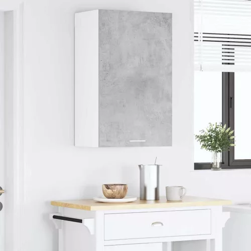  Függő szekrény Riga Beton szürke és fehér 50 x 31 x 80 cm